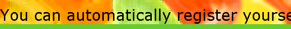 You can automatically register yourself to be a user of rhyssucks